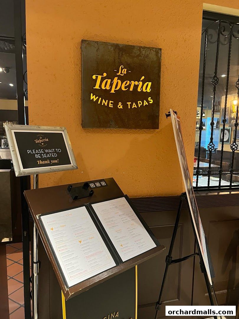 Menu page for La Tapería