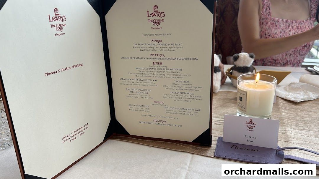 Lawrys The Prime Rib Singapore