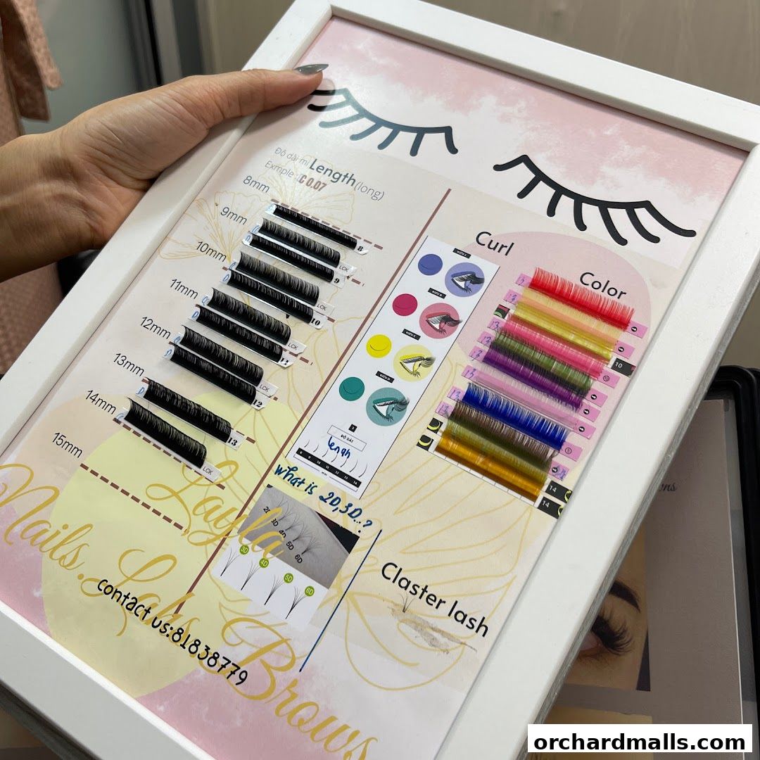 Layla Lash Brow Far East Plaza Orchard Singapore