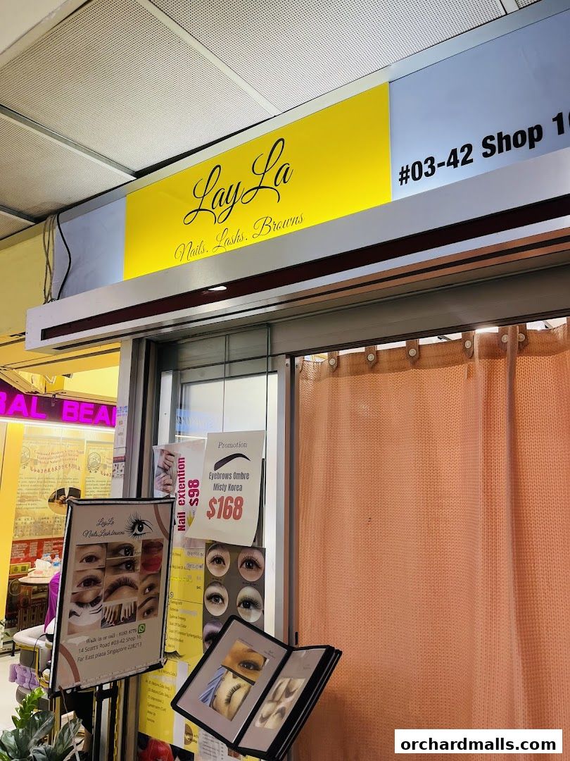 Layla Lash Brow Far East Plaza Orchard Singapore
