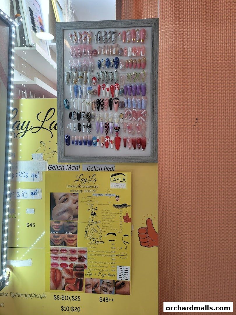 Layla Lash Brow Far East Plaza Orchard Singapore