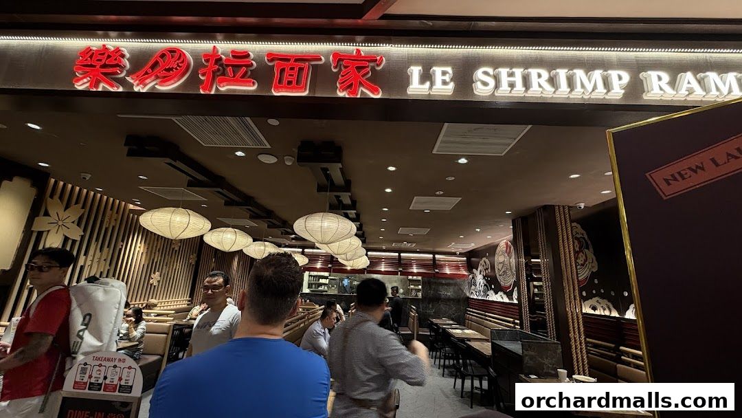 Le Shrimp Ramen 樂虾拉面家 at Paragon