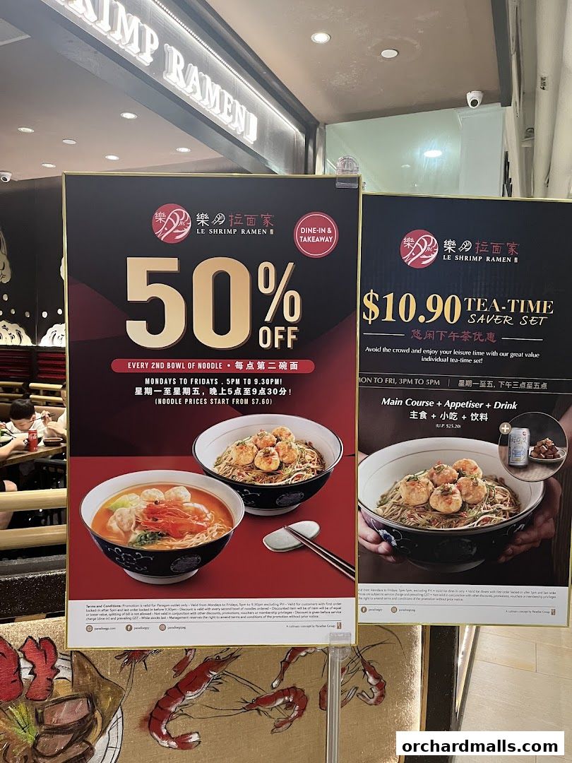 Le Shrimp Ramen 樂虾拉面家 at Paragon