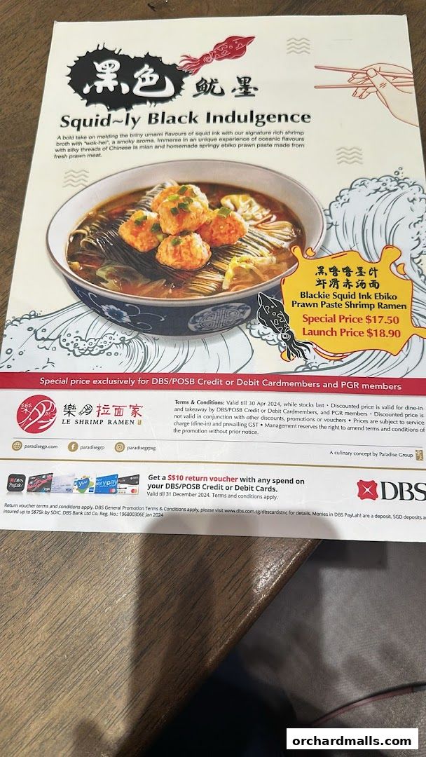 Le Shrimp Ramen 樂虾拉面家 at Paragon