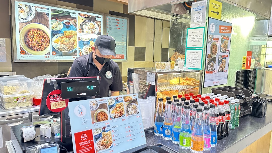 Menu page for LiXin Teochew Fishball Noodles - Takashimaya