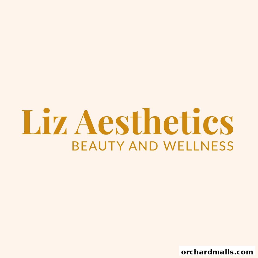 The logo for Liz Aesthetics, a beauty and wellness brand.