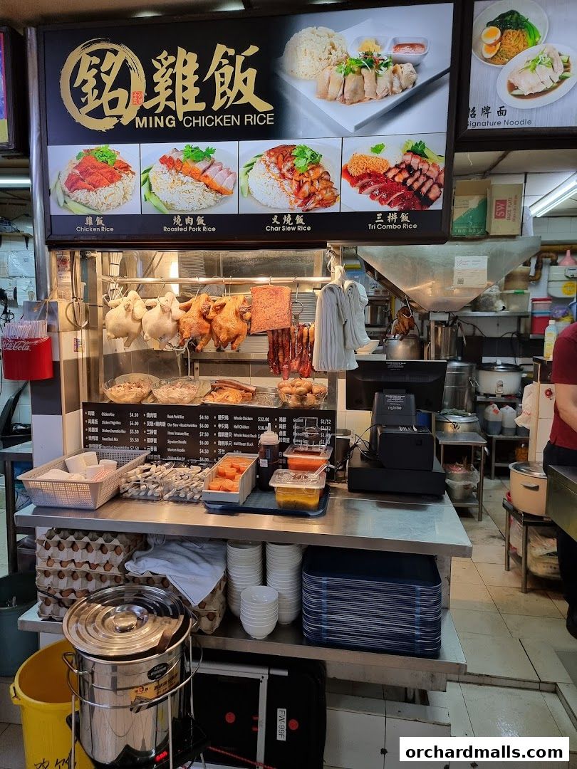 Menu page for Lucky Chicken Rice