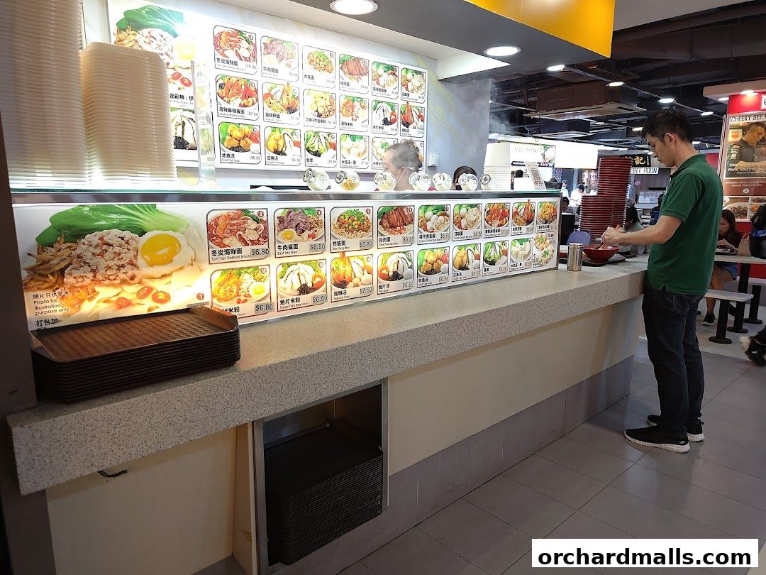 Menu page for Lucky Food Centre