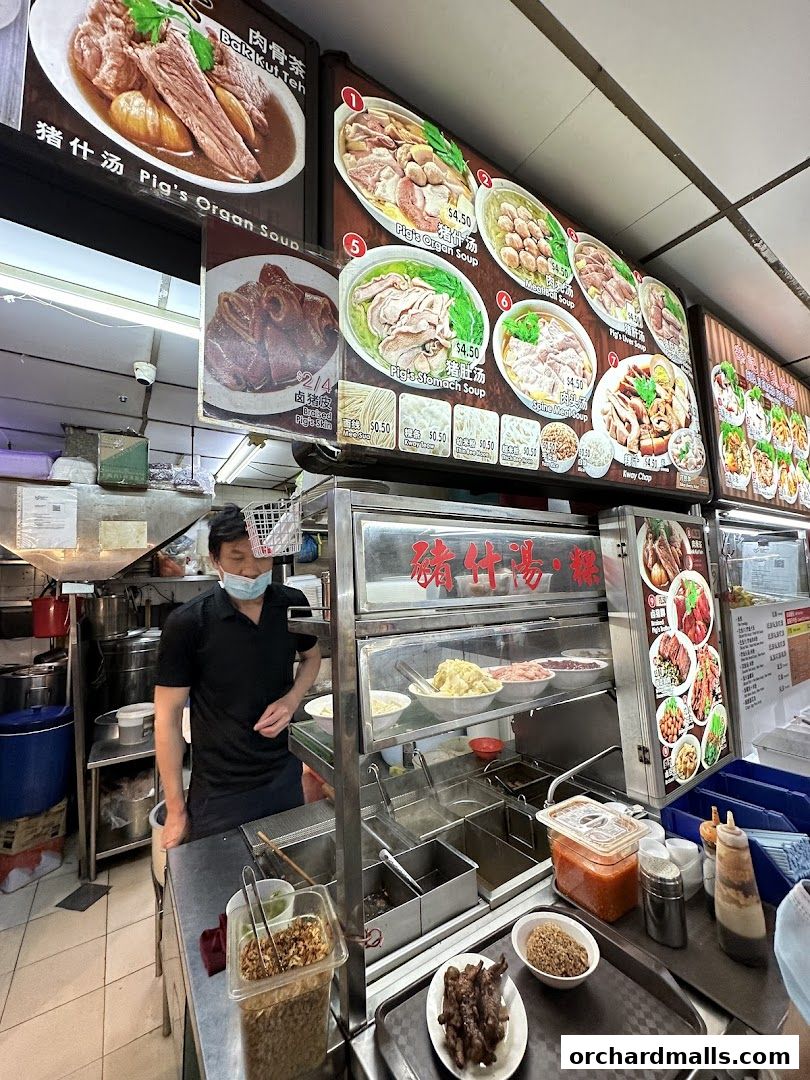 Menu page for Lucky Food Centre