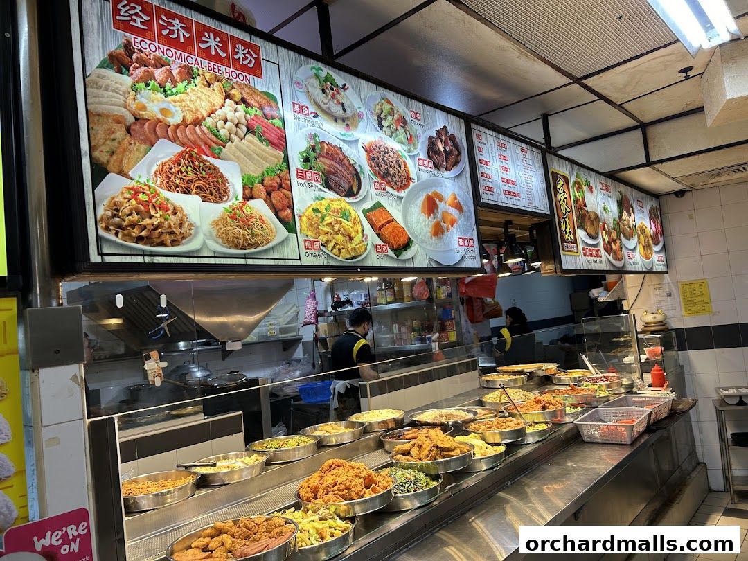 Menu page for Lucky Food Centre