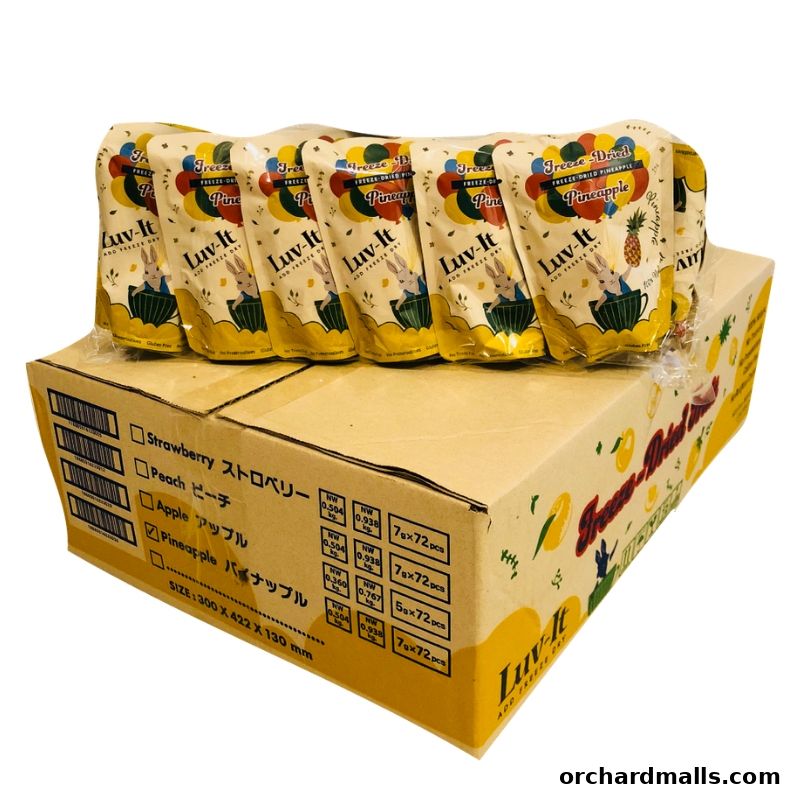 Luv-It Freeze-Dried Fruit ラビットフリーズドライフルーツ