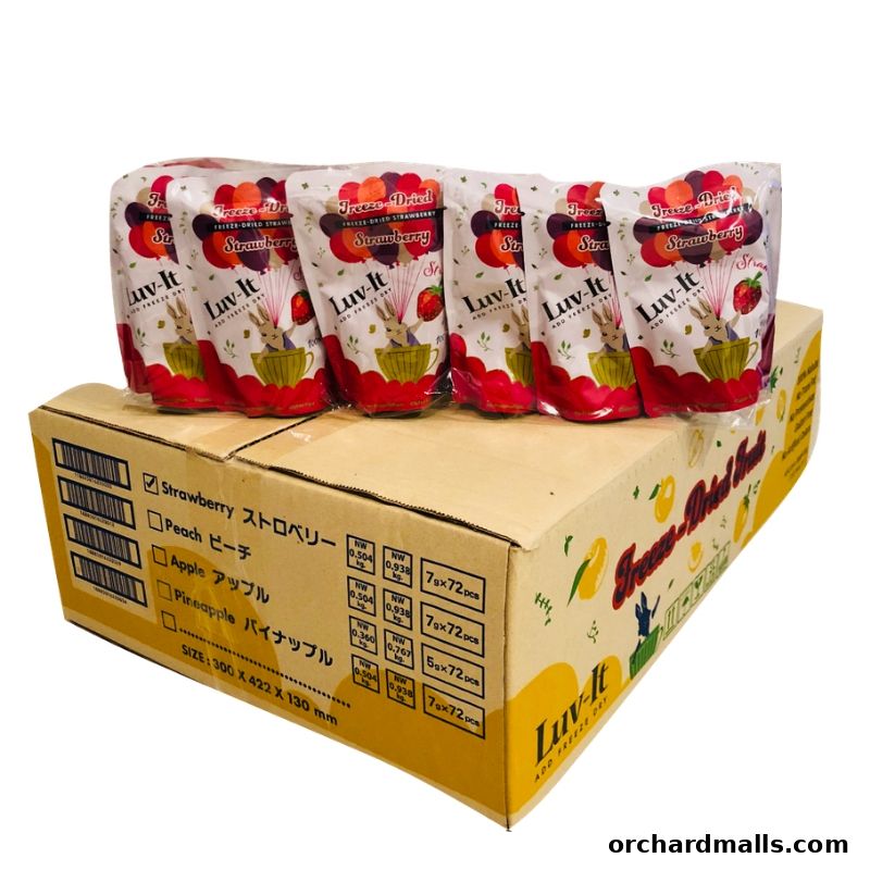 Luv-It Freeze-Dried Fruit ラビットフリーズドライフルーツ