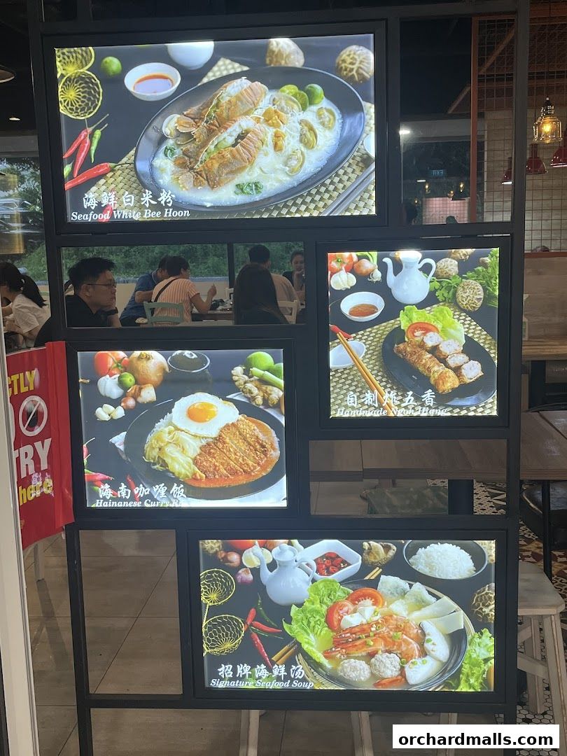 Menu page for Maddies Kitchen