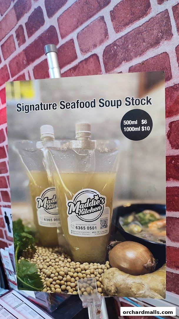 Menu page for Maddies Kitchen