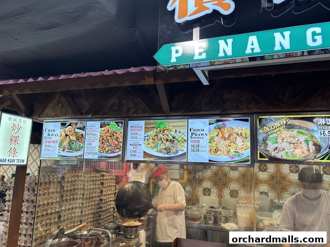 Menu page for Malaysia Boleh!  The Centre Point