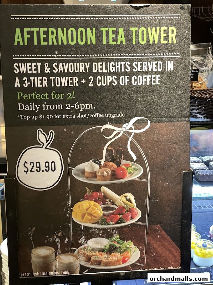 Menu page for Marché 313somerset