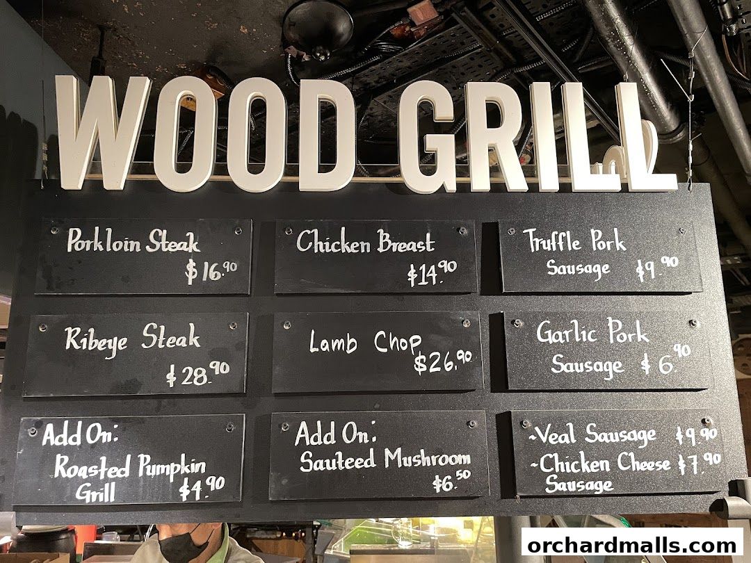 Menu page for Marché 313somerset