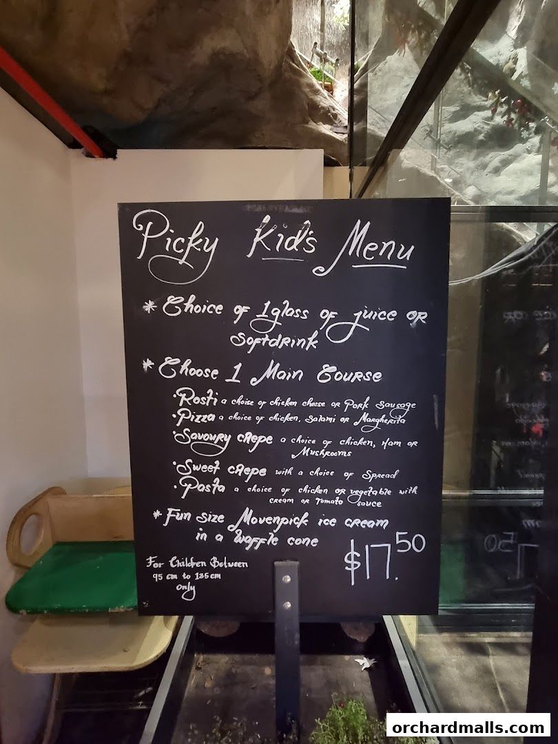 Menu page for Marché 313somerset