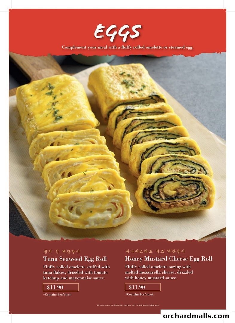 Menu page for Masizzim 313Somerset