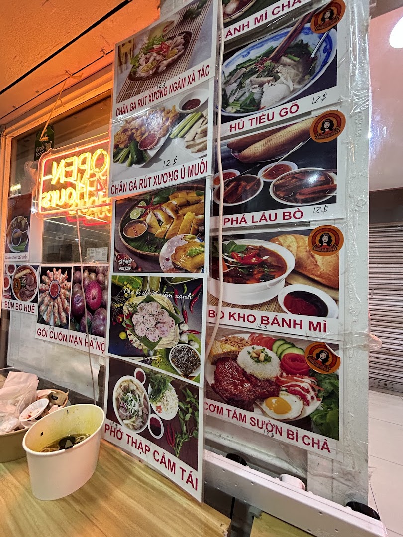 Menu page for Miss Saigon Singapore - Orchard Plaza