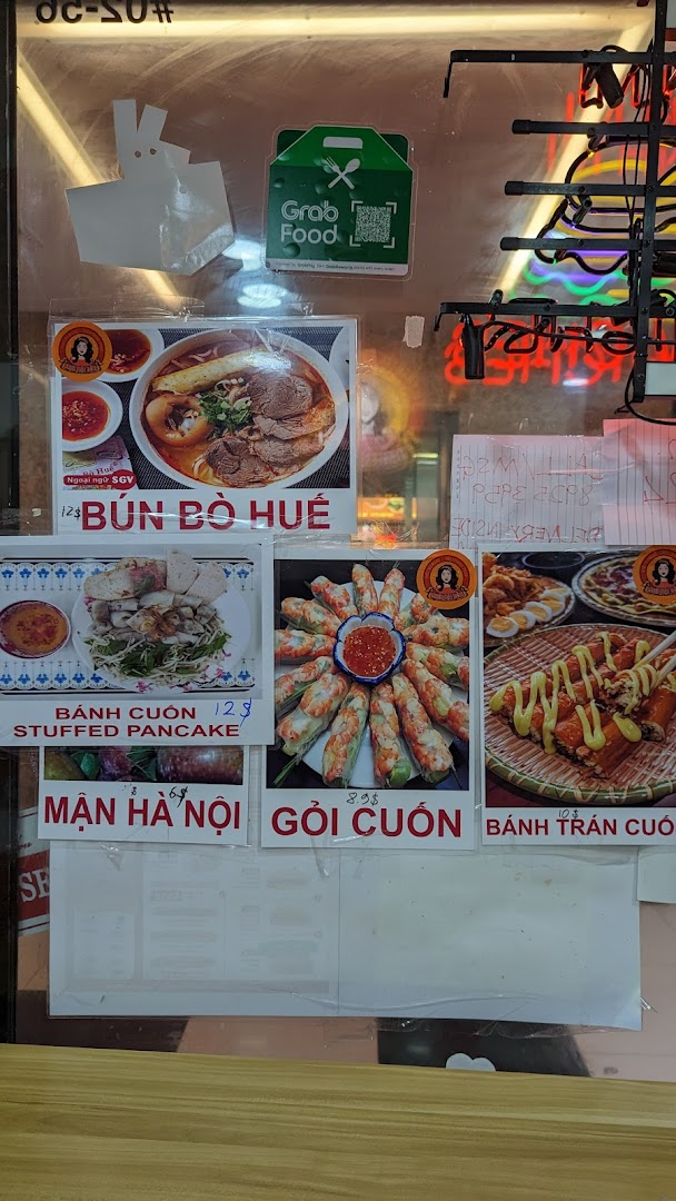 Menu page for Miss Saigon Singapore - Orchard Plaza