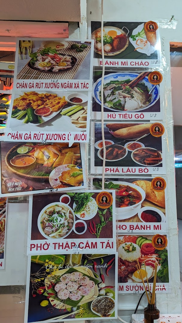 Menu page for Miss Saigon Singapore - Orchard Plaza