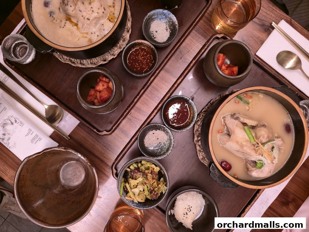 MODU Samgyetang Specialty Korean Restaurant  Orchard