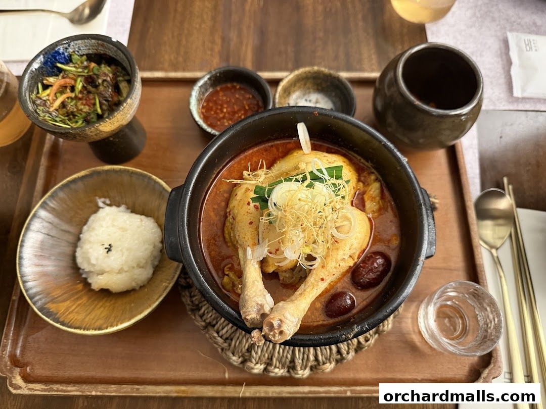 MODU Samgyetang Specialty Korean Restaurant  Orchard