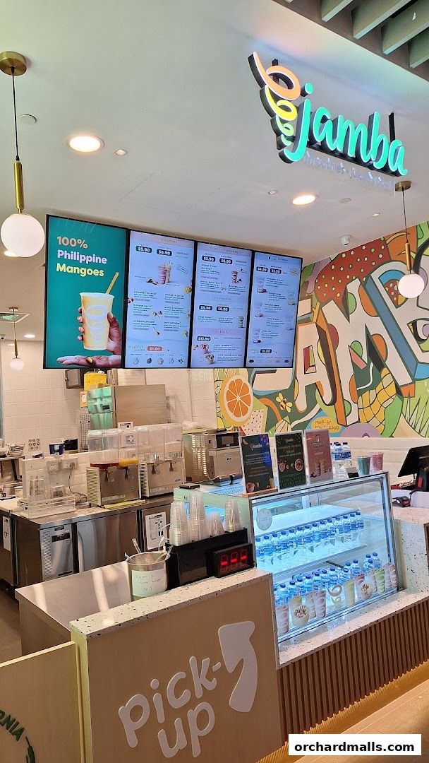 Menu page for Mr. Coconut Wisma Atria