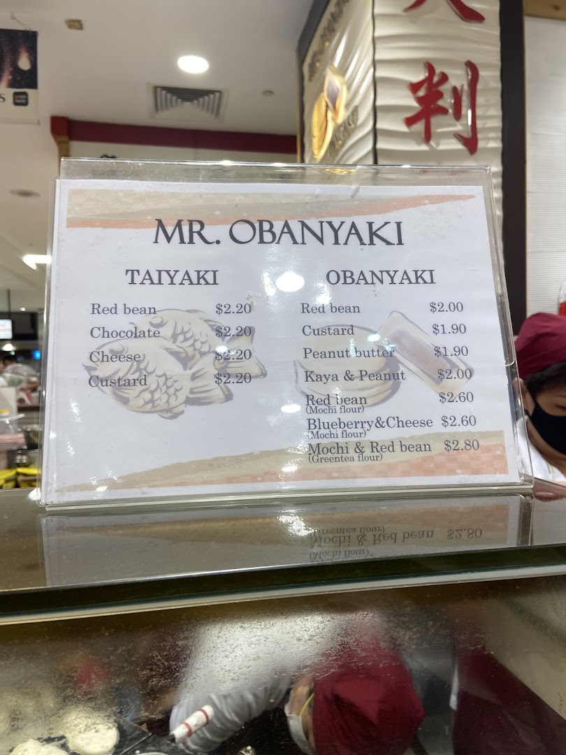 Mr Obanyaki Taiyaki Japanese Pancakes