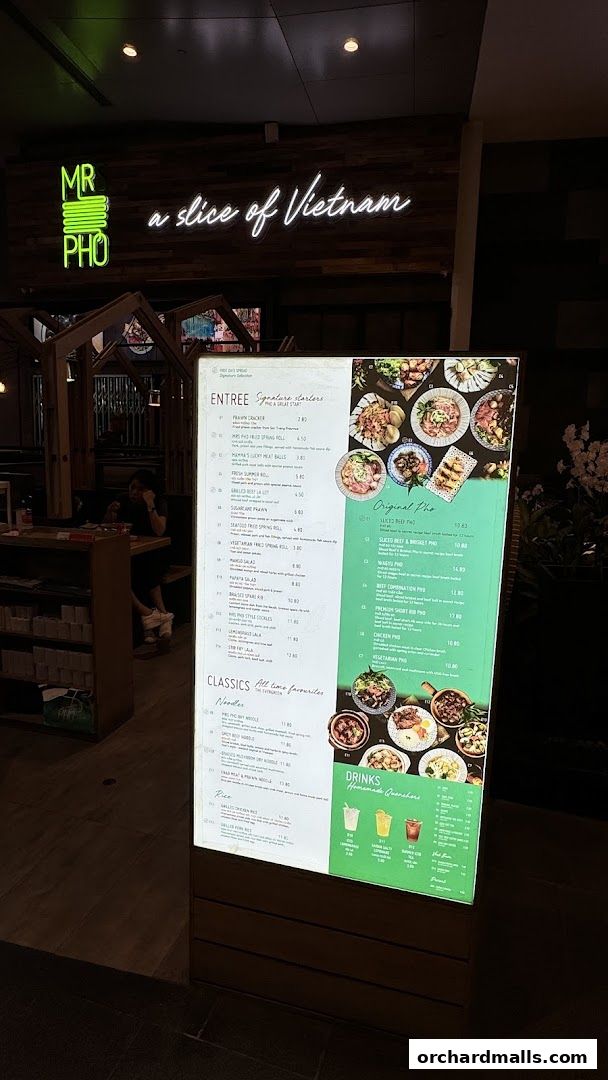 Menu page for Mrs Pho Kitchen - 313somerset