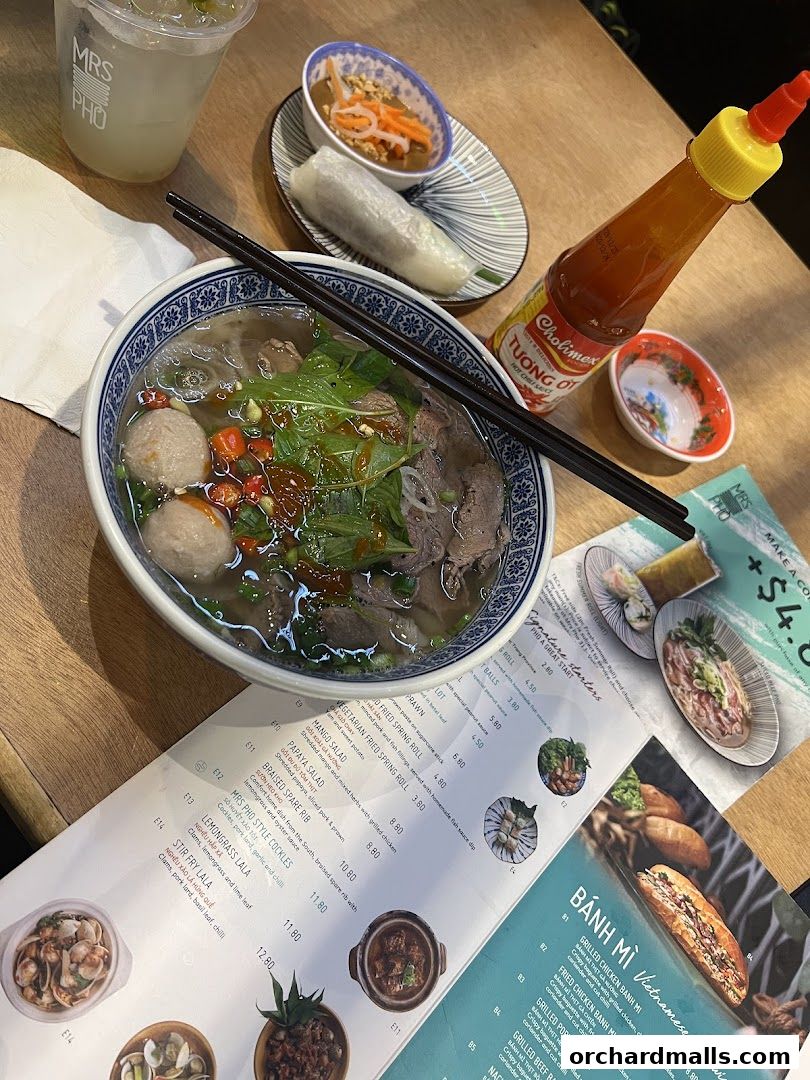 Menu page for Mrs Pho Kitchen - 313somerset