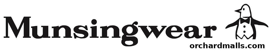 The Munsingwear logo features the brand name and its iconic penguin mascot.