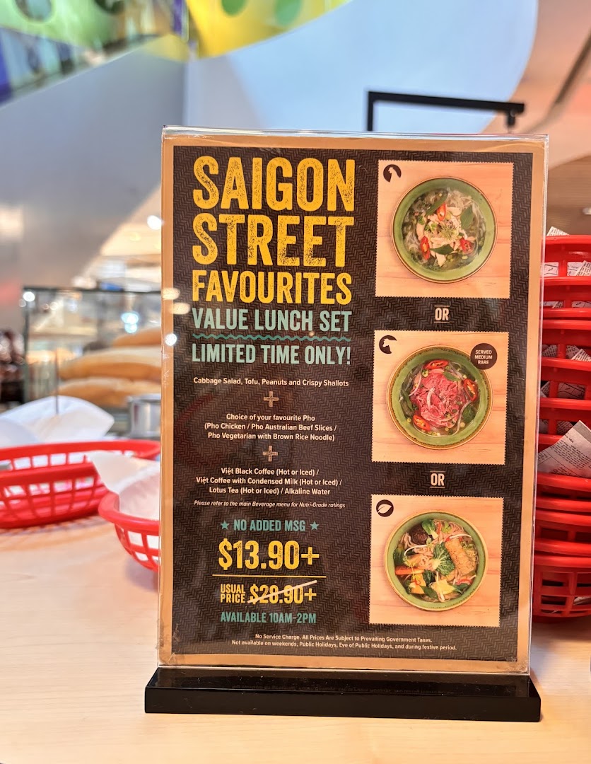 Menu page for NamNam Wheelock Place