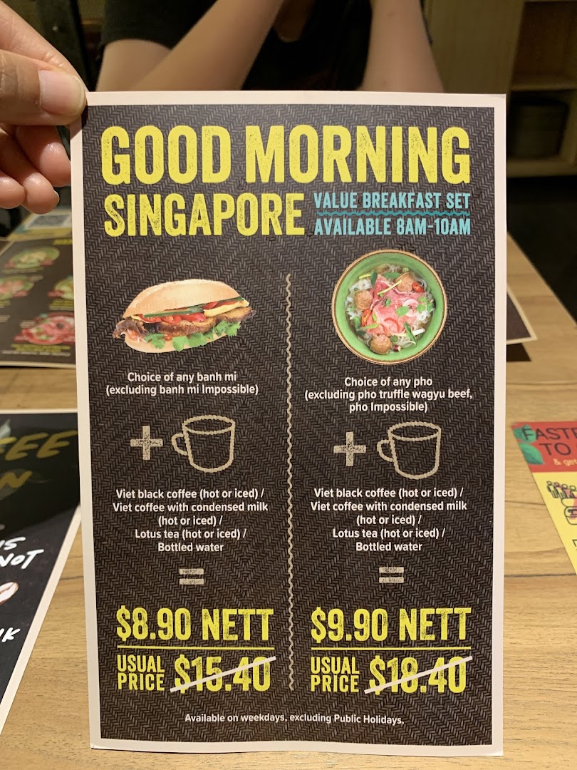 Menu page for NamNam Wheelock Place