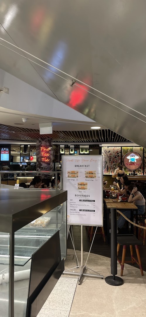 Menu page for NamNam Wheelock Place