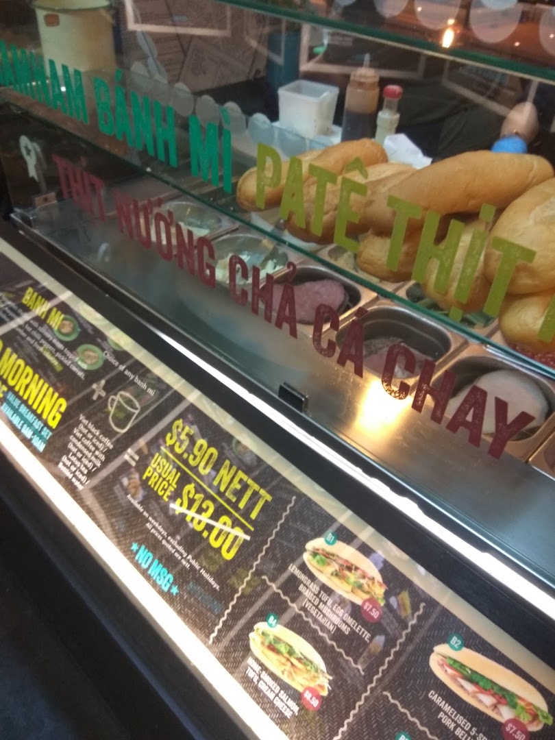 Menu page for NamNam Wheelock Place