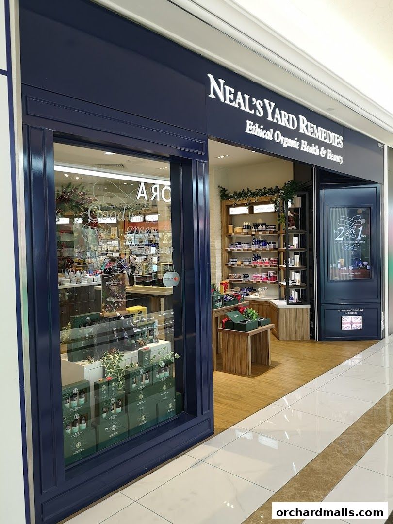The exterior of Neal's Yard Remedies, an ethical organic health and beauty shop.