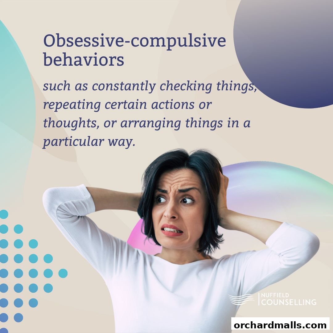A woman with a distressed expression, illustrating obsessive-compulsive behaviors.