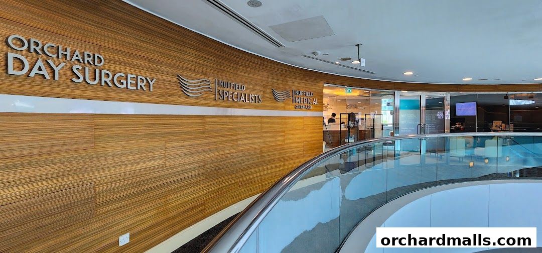 Exterior view of Nuffield Plastic Surgery with prominent signage and entrance.