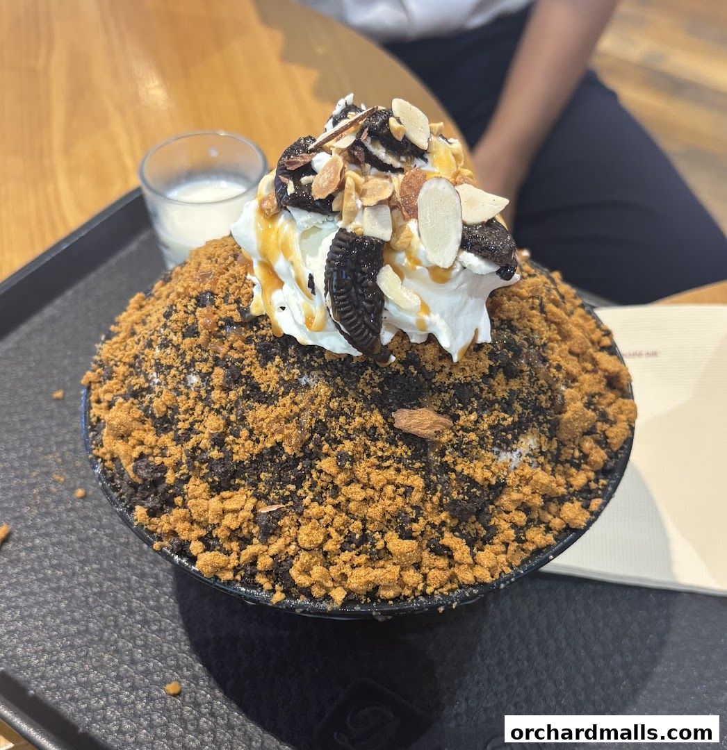 Oma Spoon Korean Dessert Cafe  Authentic Bingsu  Waffles 313Somerset