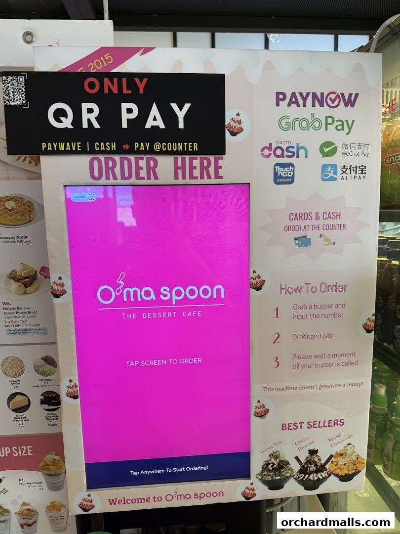 Oma Spoon Korean Dessert Cafe  Authentic Bingsu  Waffles 313Somerset