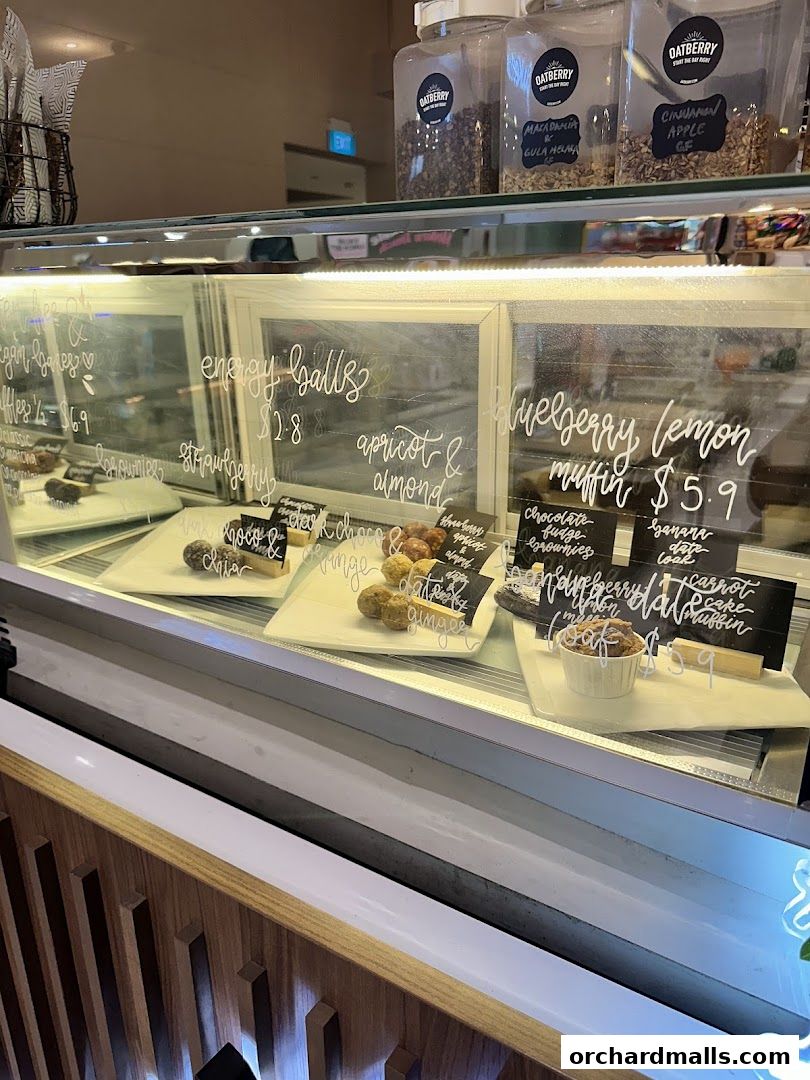 Menu page for OATBERRY