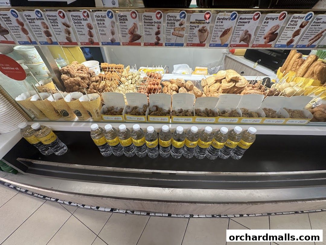 Menu page for Old Chang Kee