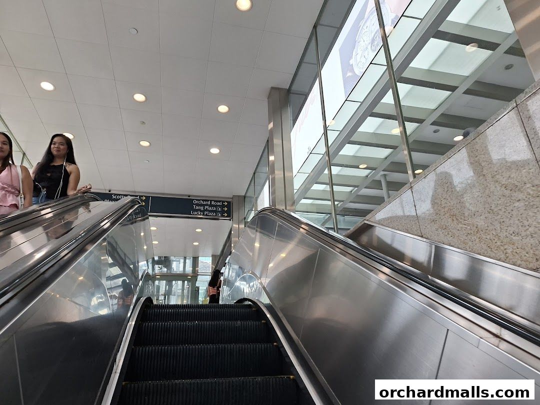 Orchard MRT Station NS22