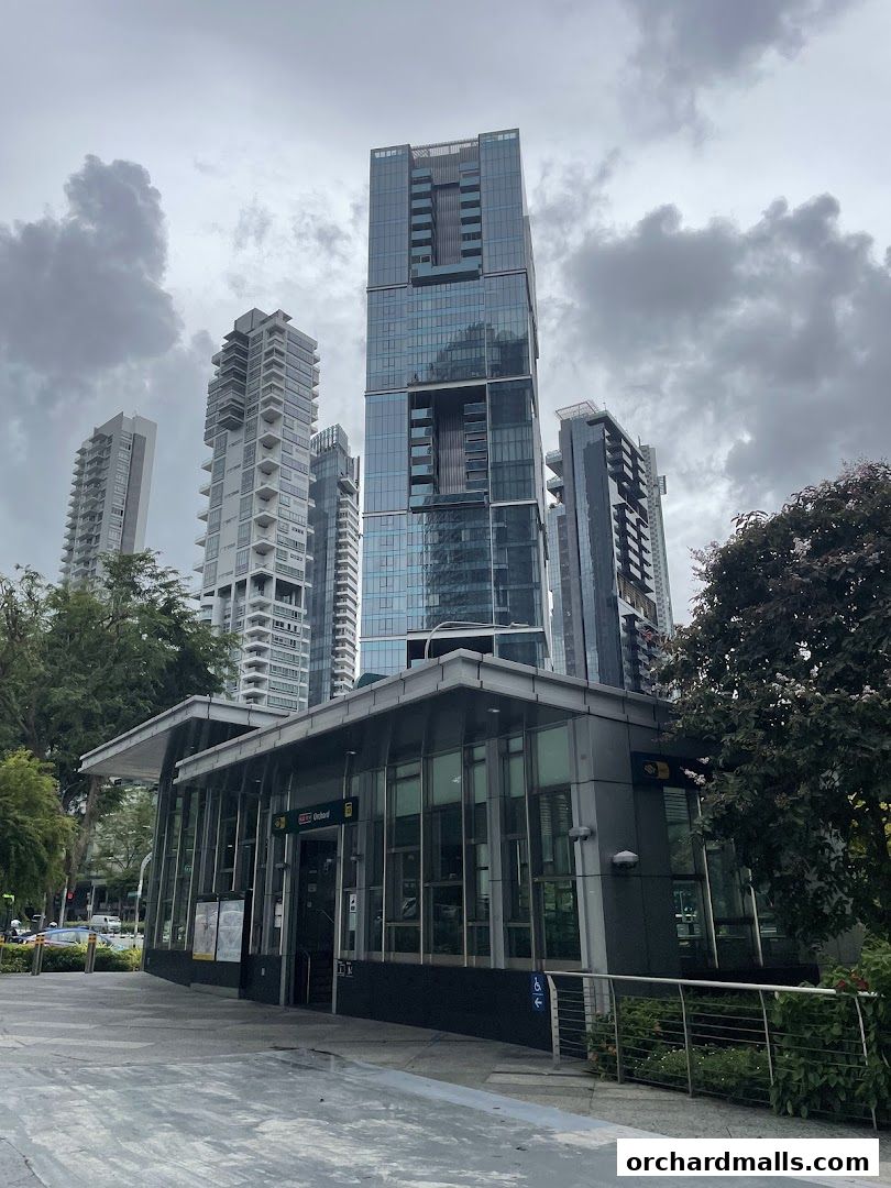 Orchard MRT Station NS22