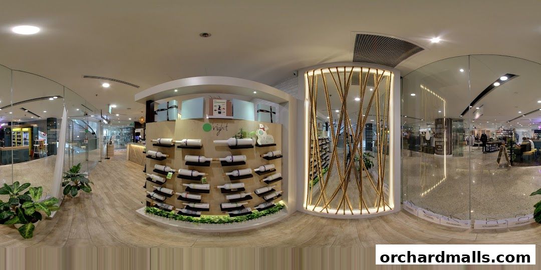 Interior view of Organic Hair Regrowth Solutions shop with product displays and modern decor.