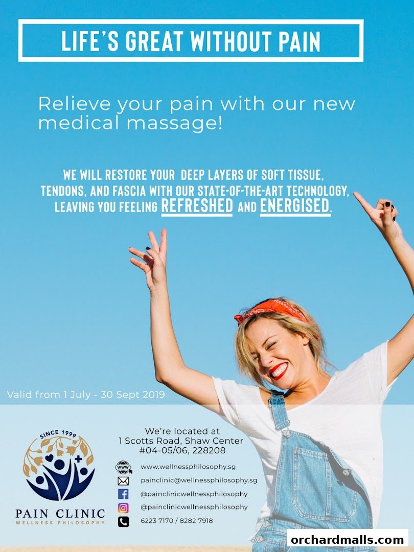 Pain Clinic  Wellness Philosophy Singapore - Pain Management Therapy Neck, Shoulder, Back,  Knee