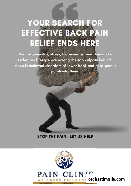 Pain Clinic  Wellness Philosophy Singapore - Pain Management Therapy Neck, Shoulder, Back,  Knee