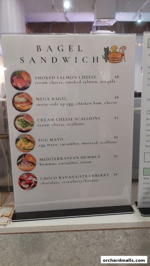 Menu page for Pancakes and Friends